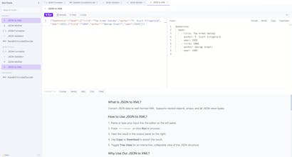 DevTools Workspace formatterjson.org gallery image