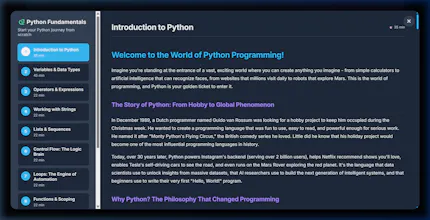 Pythonmastery.io gallery image