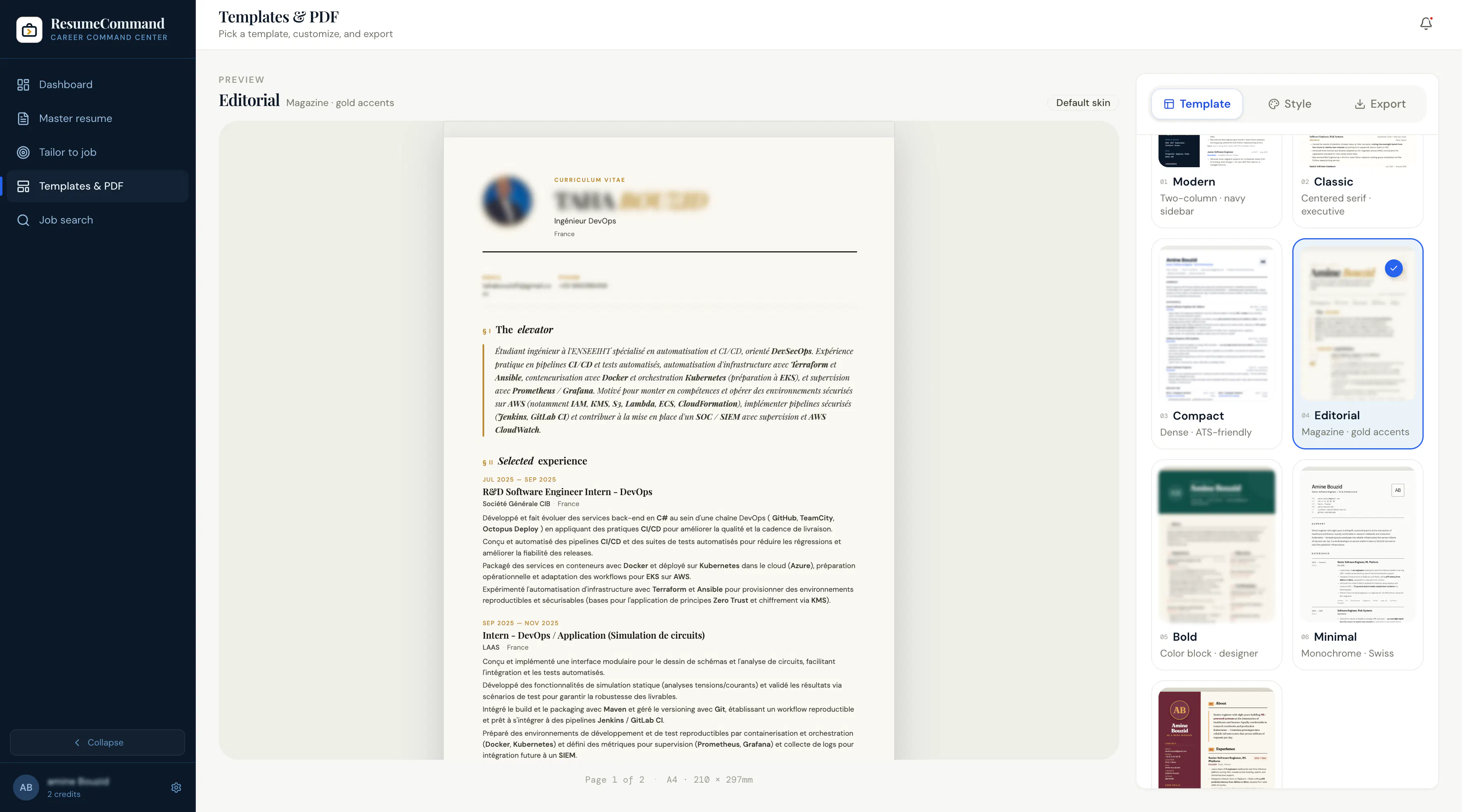 ResumeCommand gallery image
