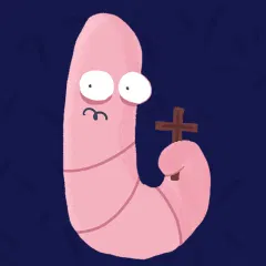 Earthworm Pitt - Stickers for iMessage