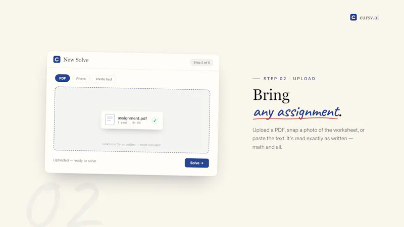 Cursv.ai Launch screenshot 2