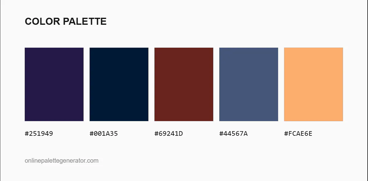 Online Palette Generator gallery image