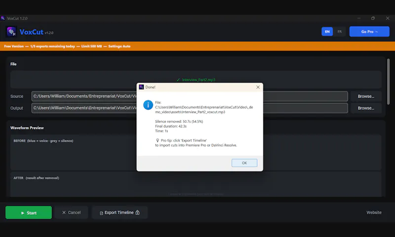 Voxcut screenshot 3