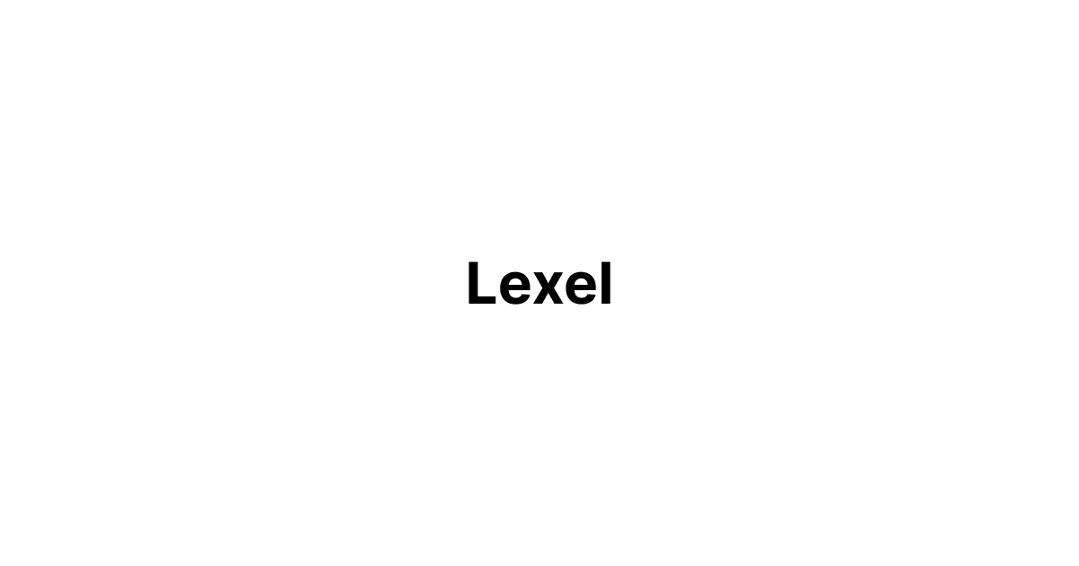 Lexel gallery image
