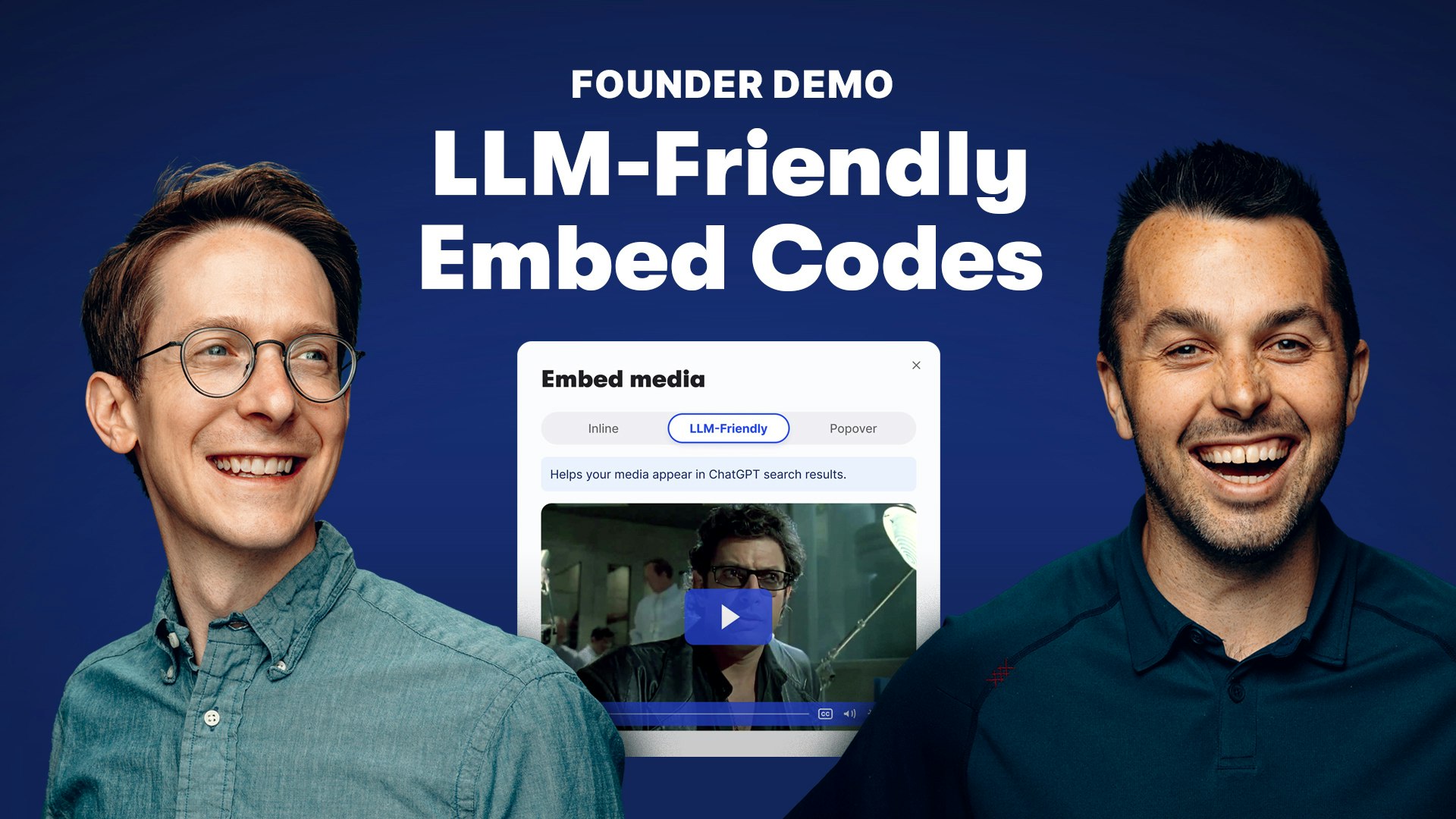 LLM-Friendly Embed Codes gallery image