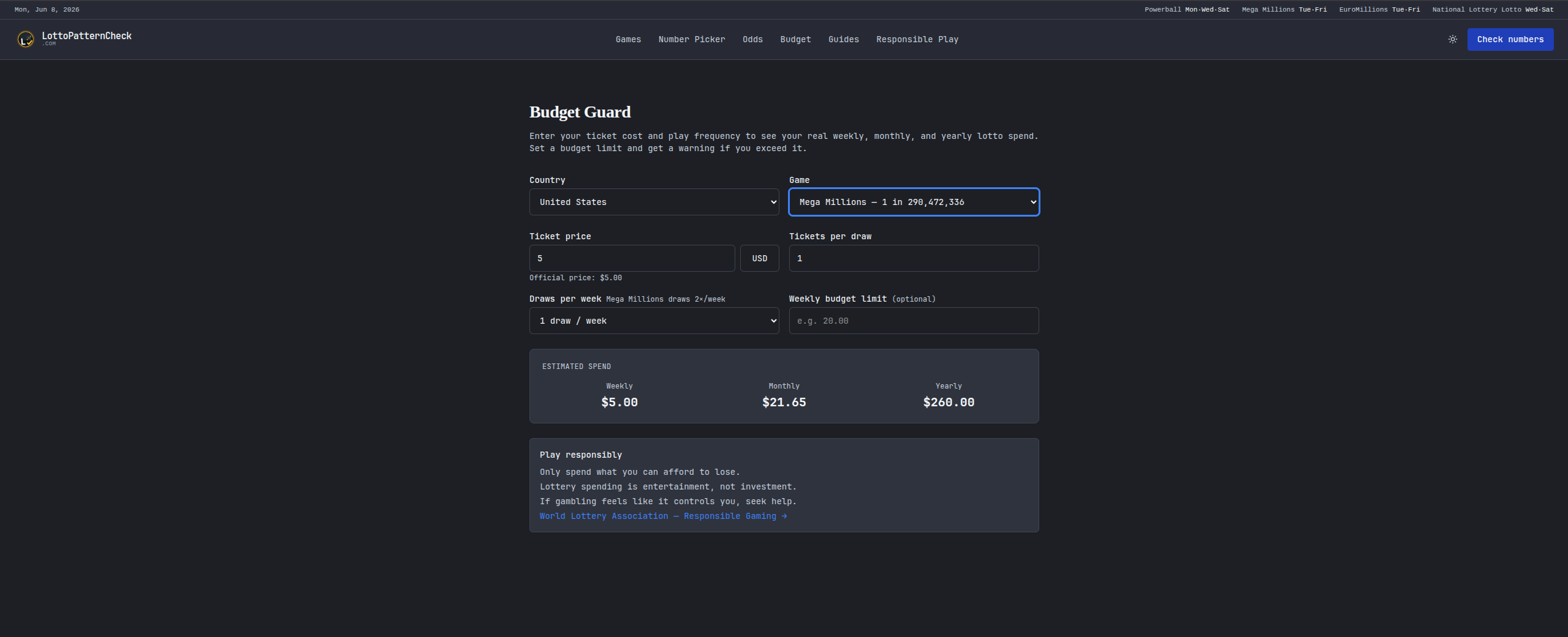 LottoPatternCheck gallery image