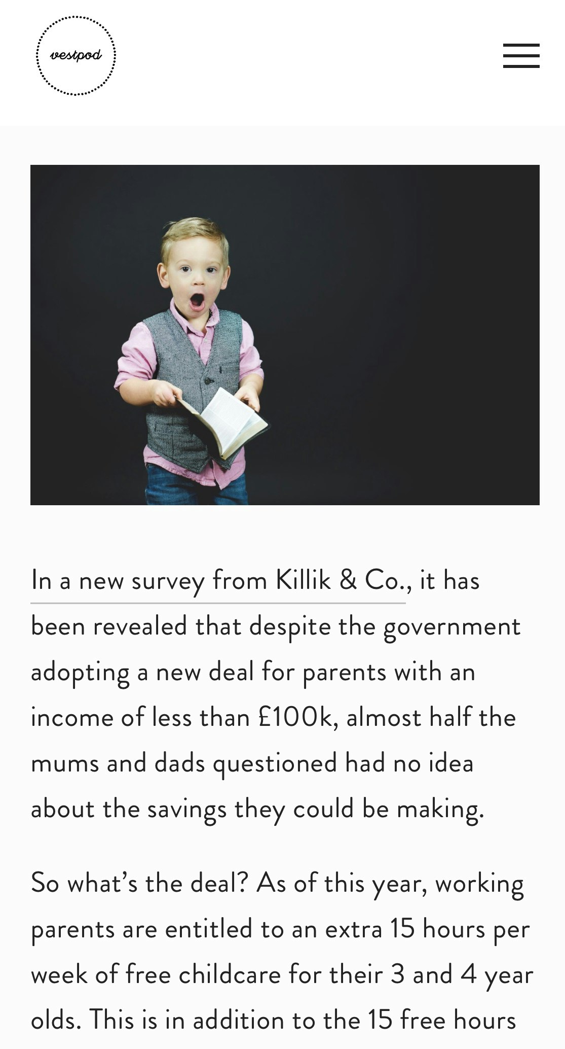 Vestpod Newsletter gallery image