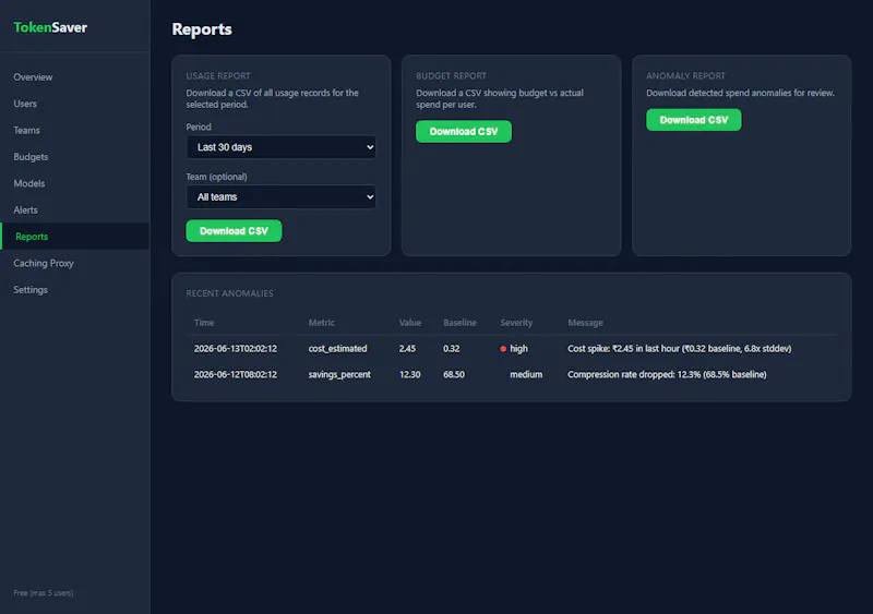 Token saver screenshot 3