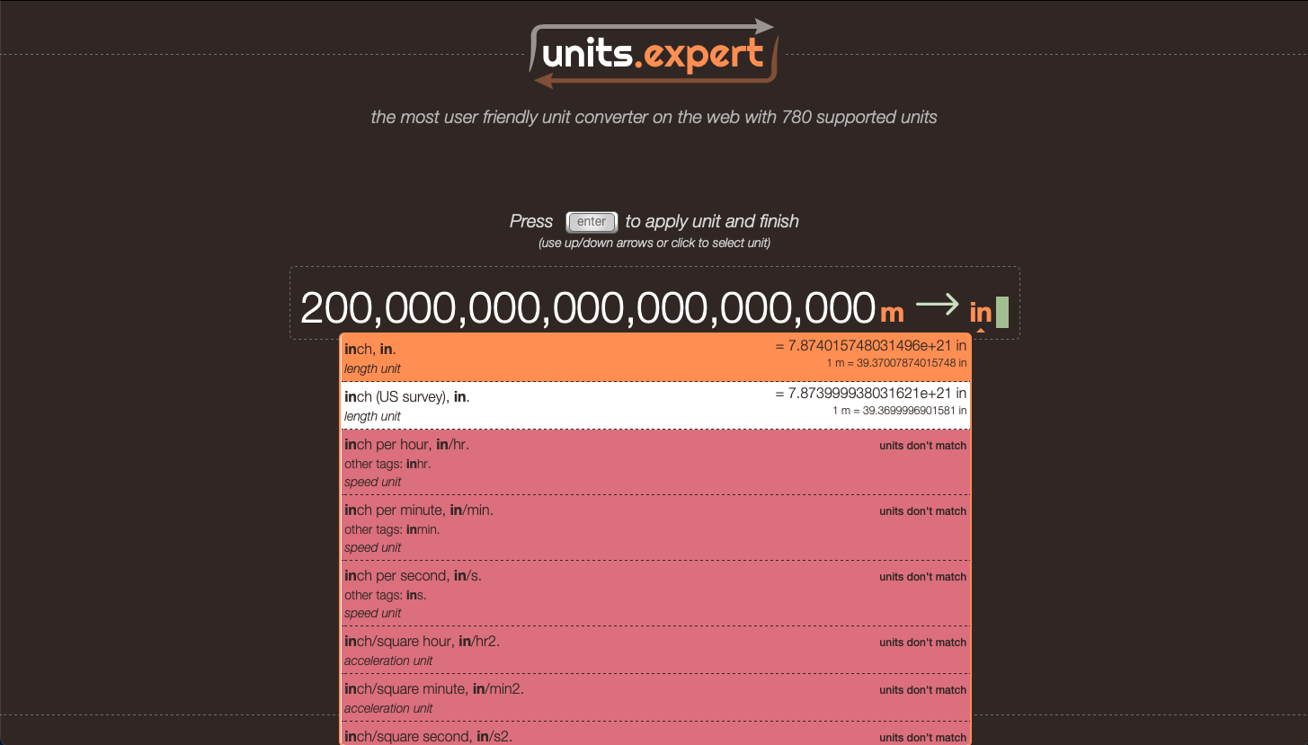 Units Expert gallery image