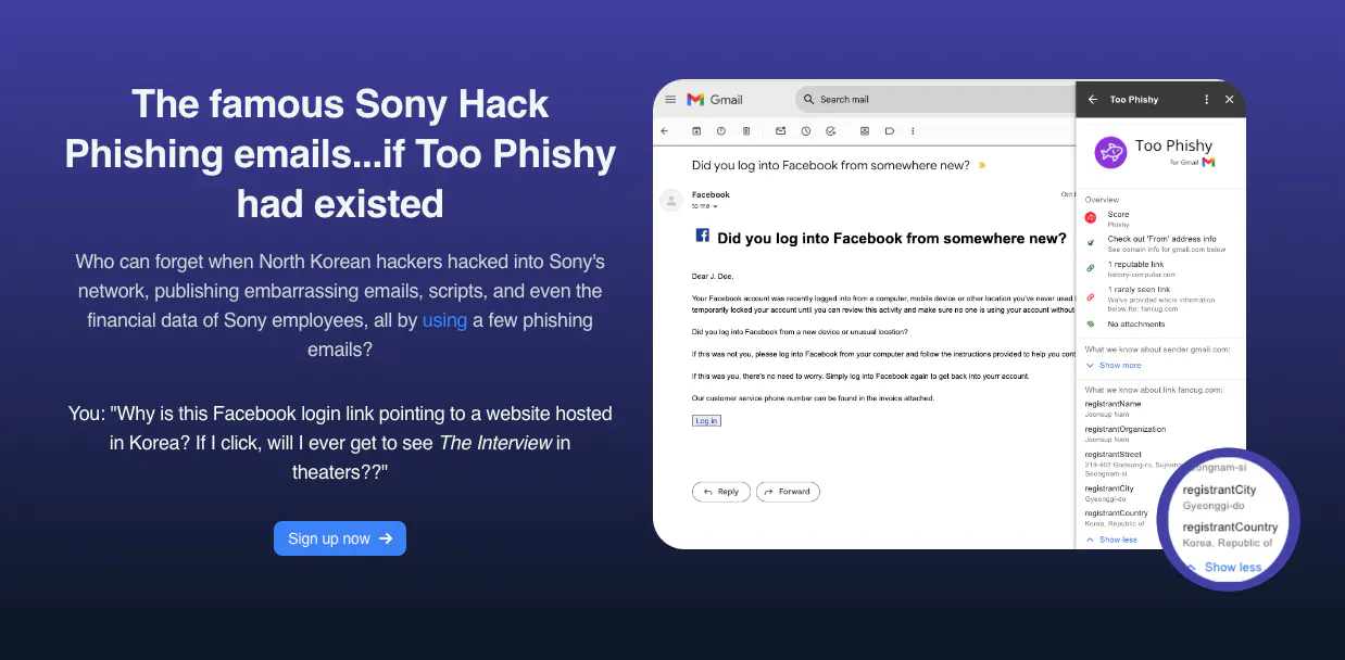 Too Phishy for Gmail gallery image