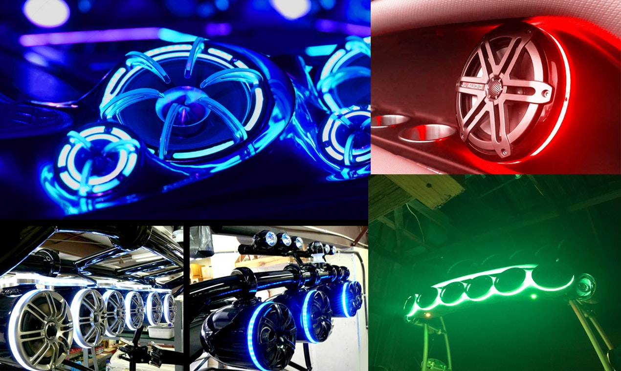 RGB Multicolor LED Speaker Light RingS Product Information, Latest