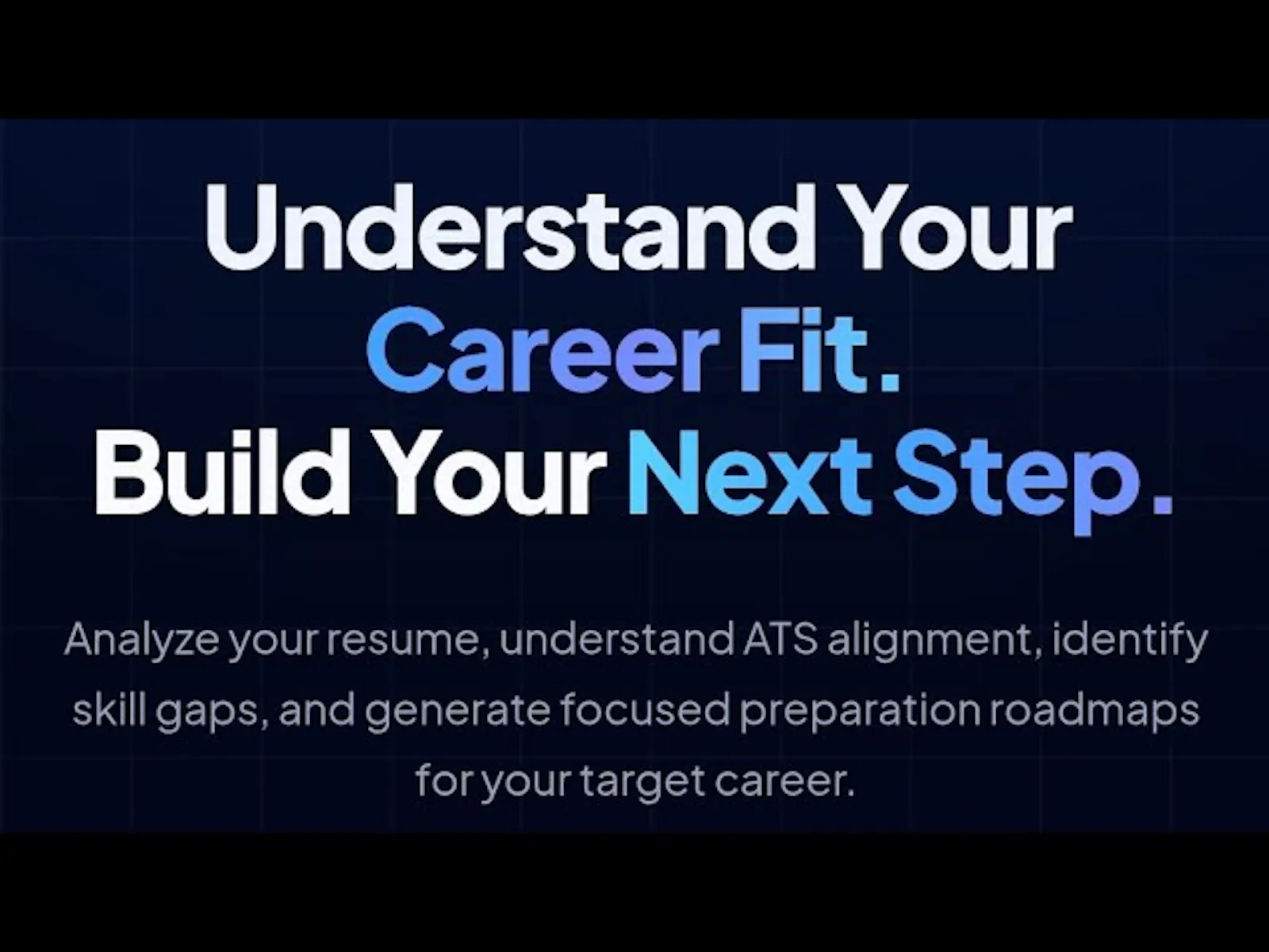 CareersAnalysis screenshot 1 (video preview)