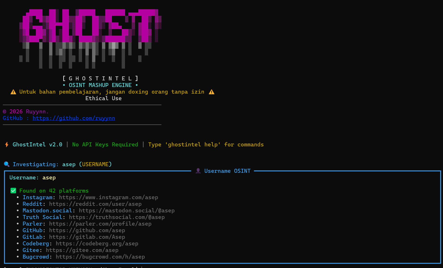 GhostIntel gallery image