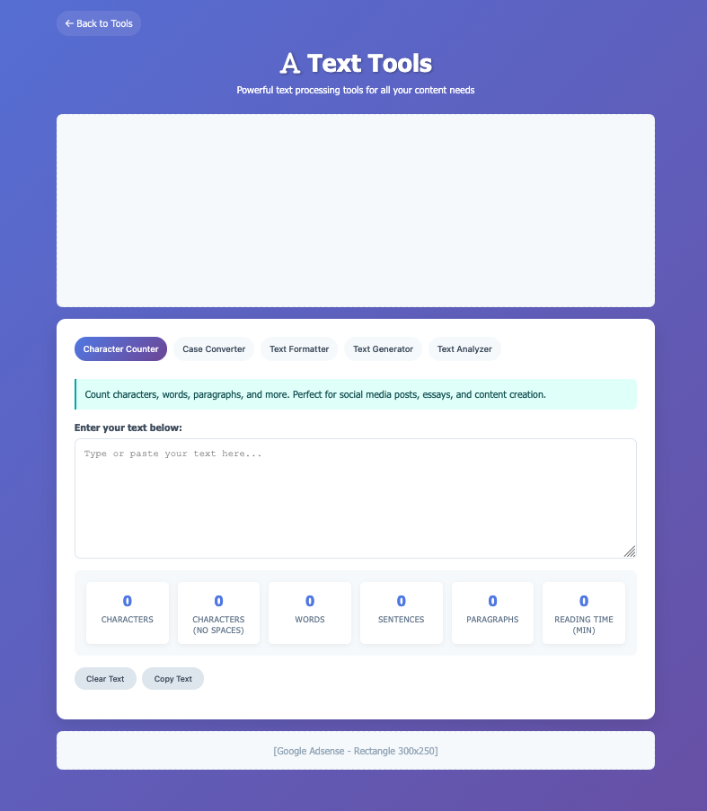 Free Online Tools - Screenshot 4 showing product features and functionality