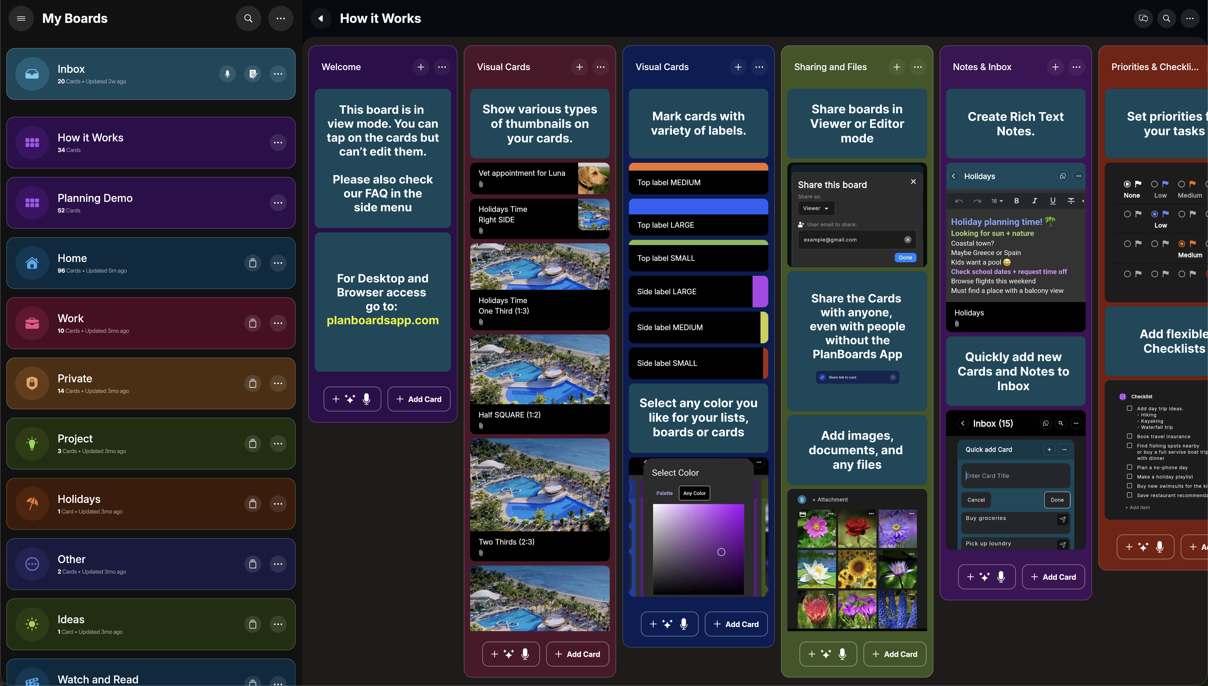 PlanBoards gallery image