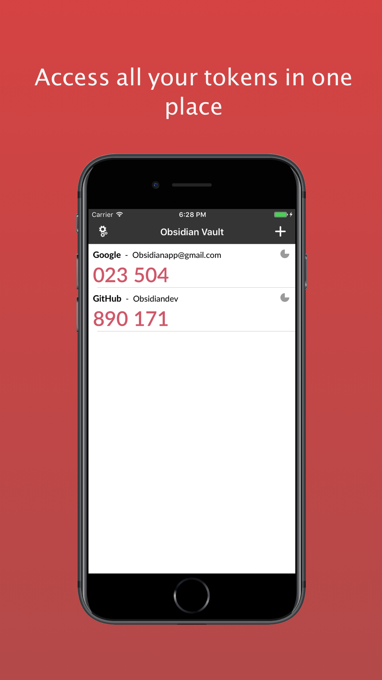 Obsidian Authenticator gallery image