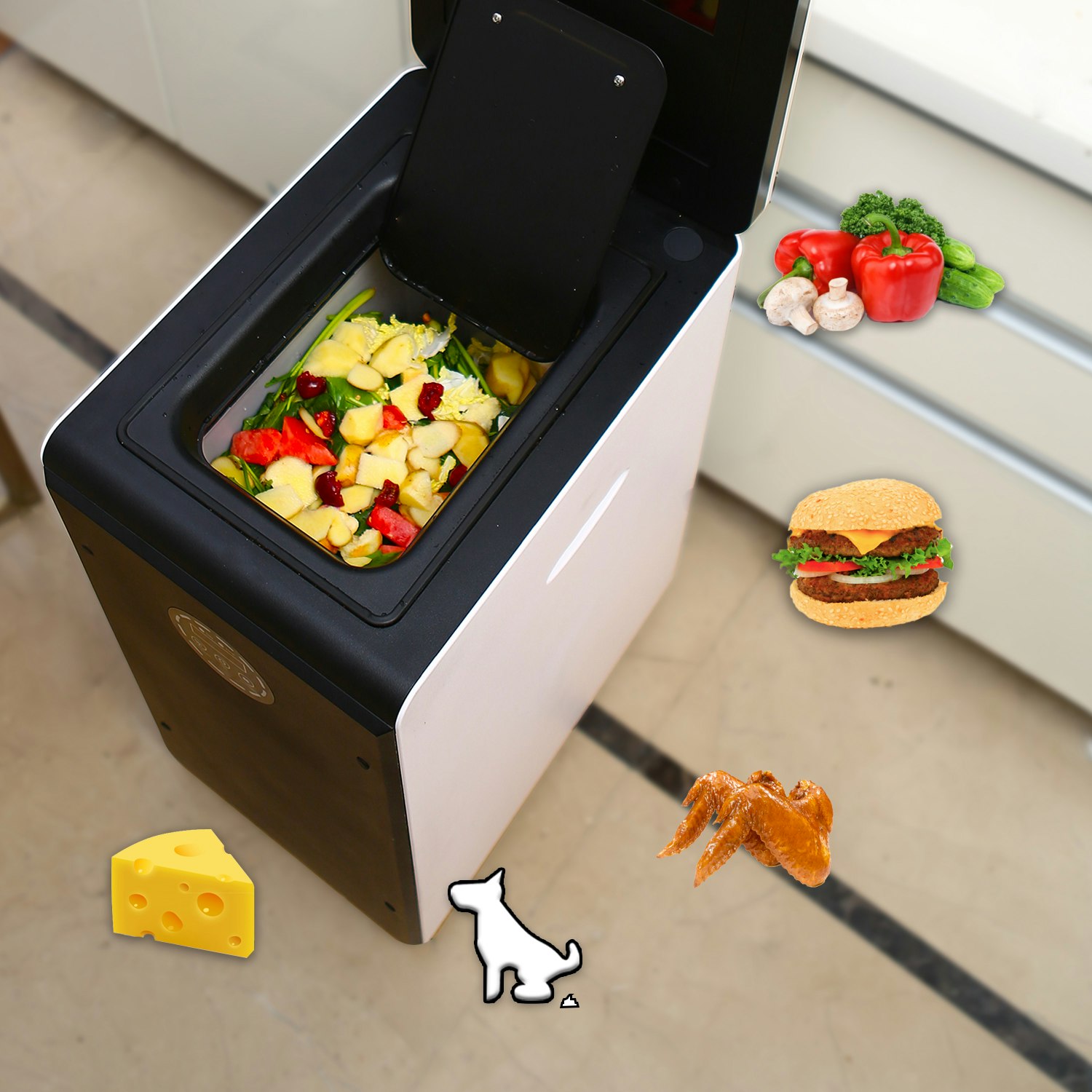 El primer compostador de comida rápida de Geme World media 6