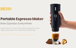 Brevoy Portable Espresso Maker media 2