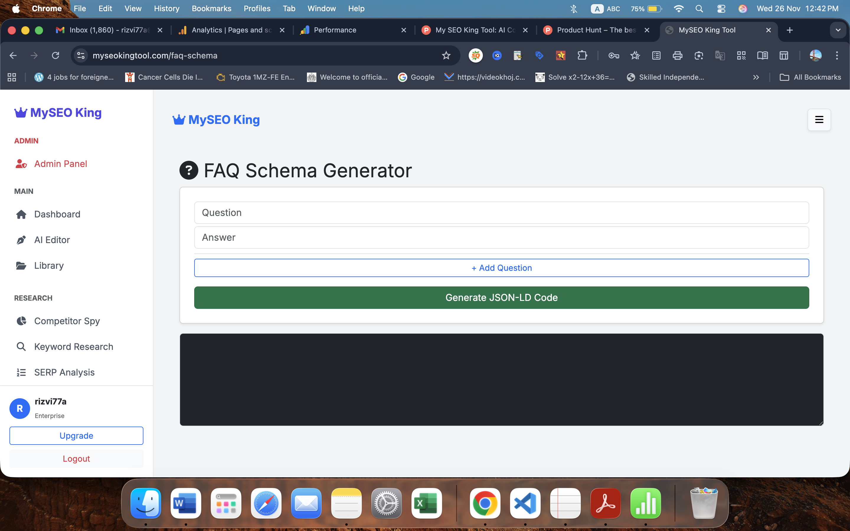 My SEO King Tool gallery image