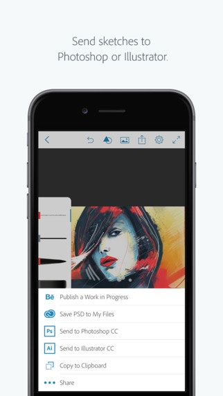 Adobe Photoshop Sketch gallery image