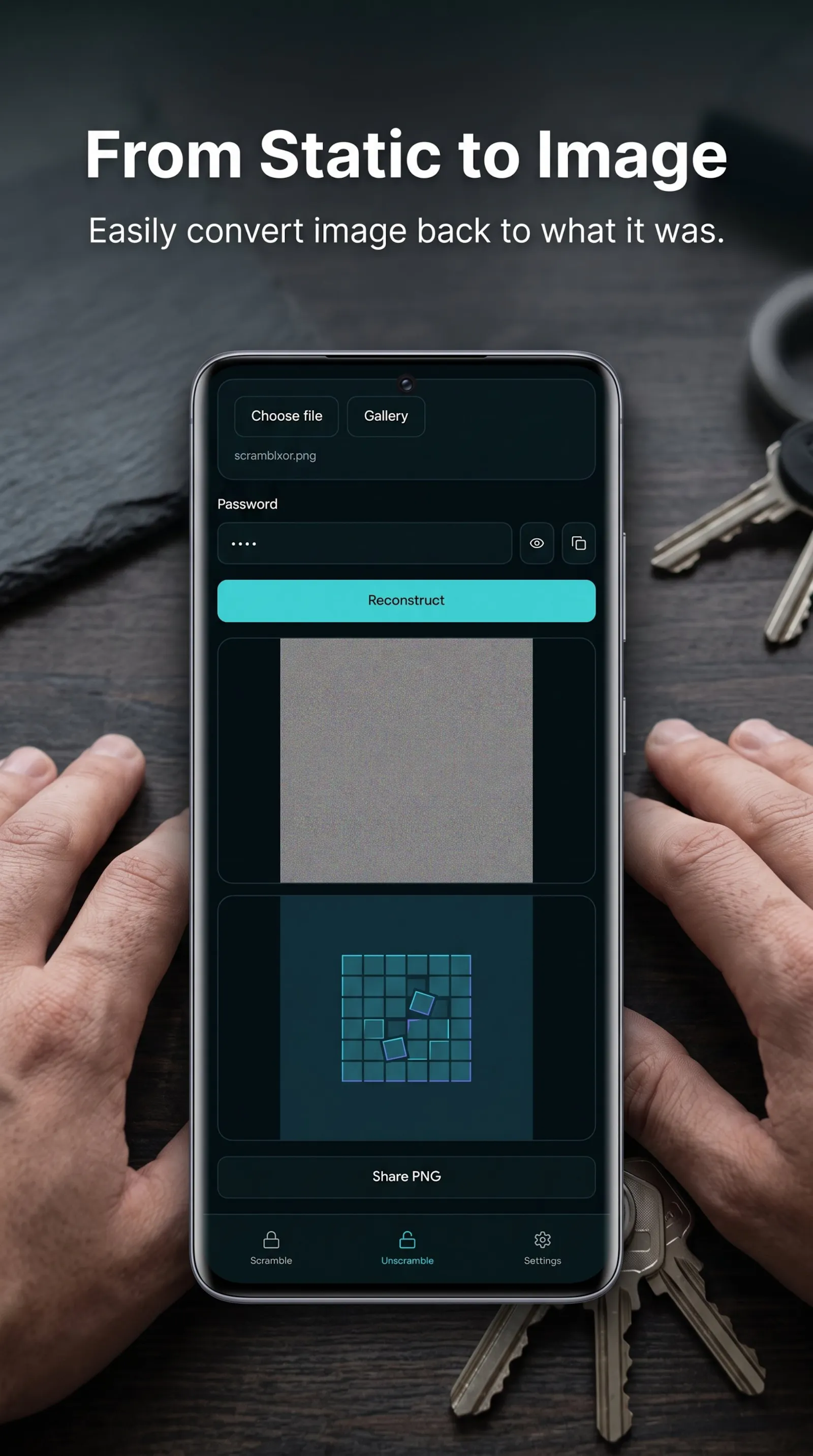 Scrambl: Photo Obfuscation screenshot 5