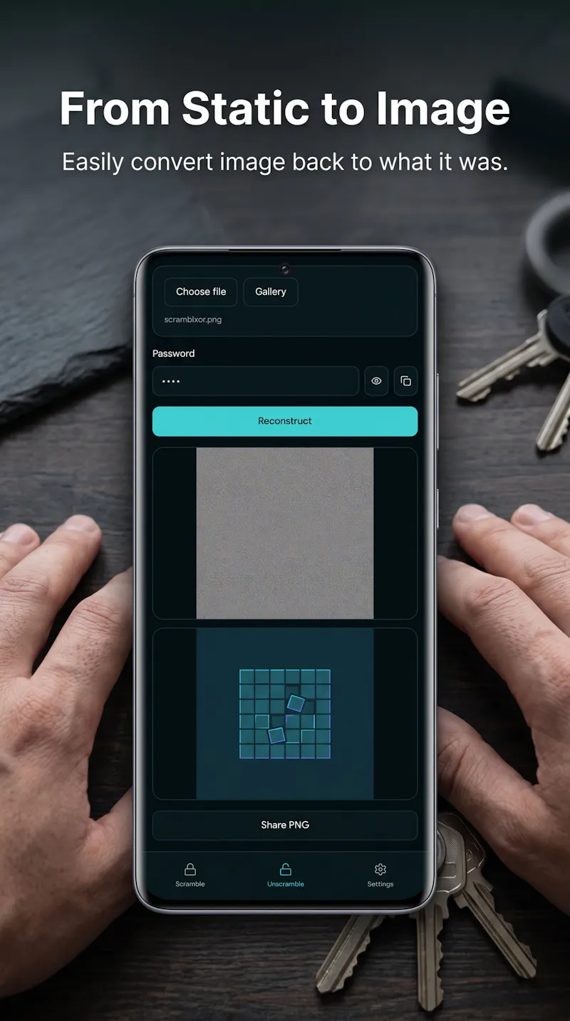 Scrambl: Photo Obfuscation screenshot 5