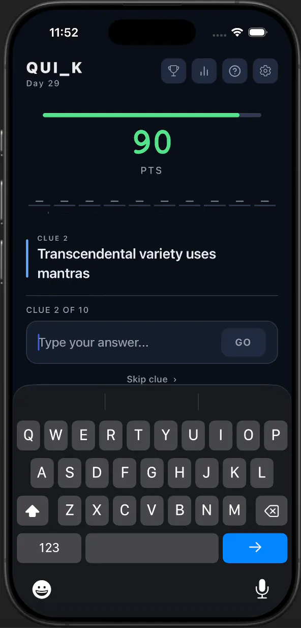 QUICK - Daily Word Game gallery image