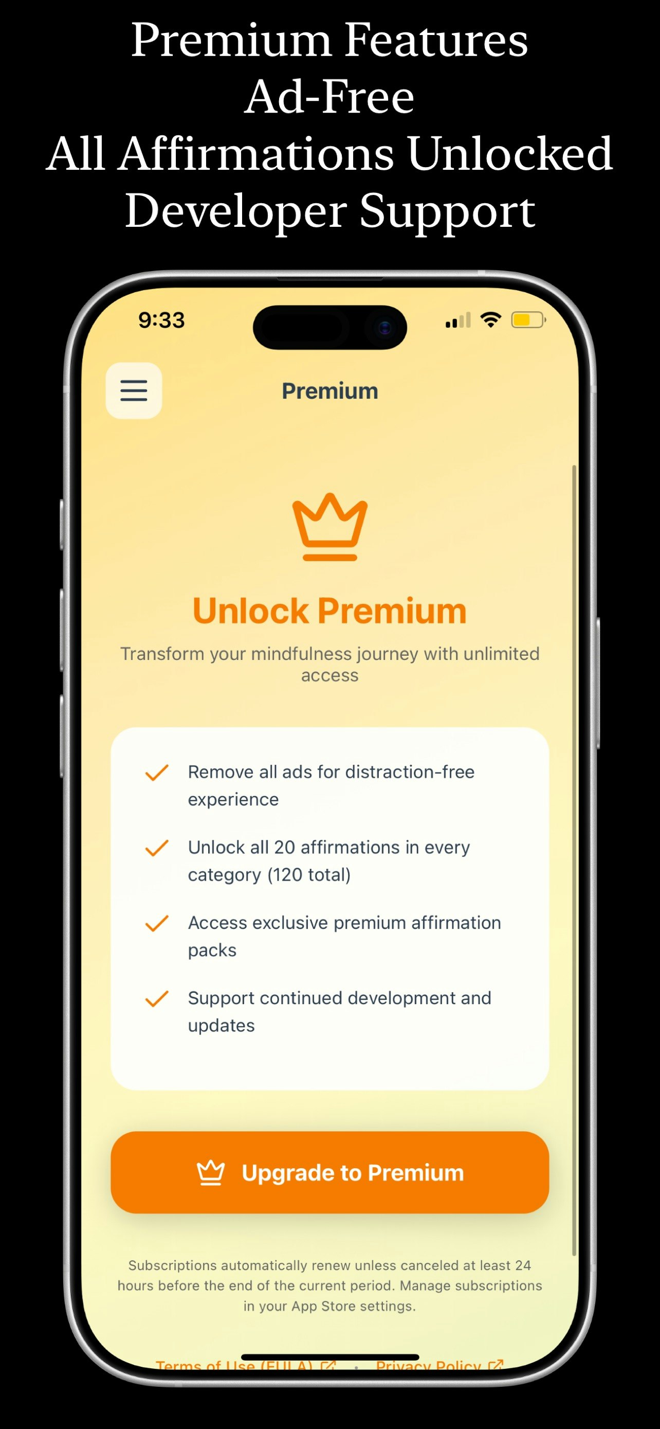 Mindful Bloom - Screenshot 5 showing product features and functionality