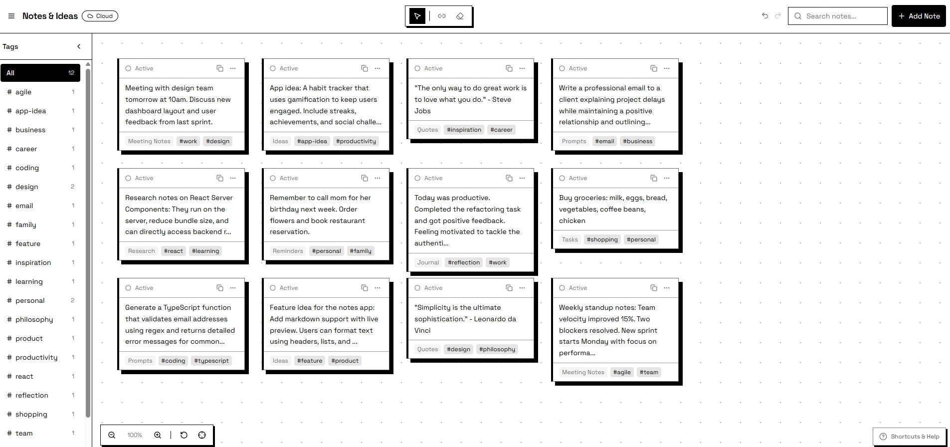 Notes & Ideas gallery image