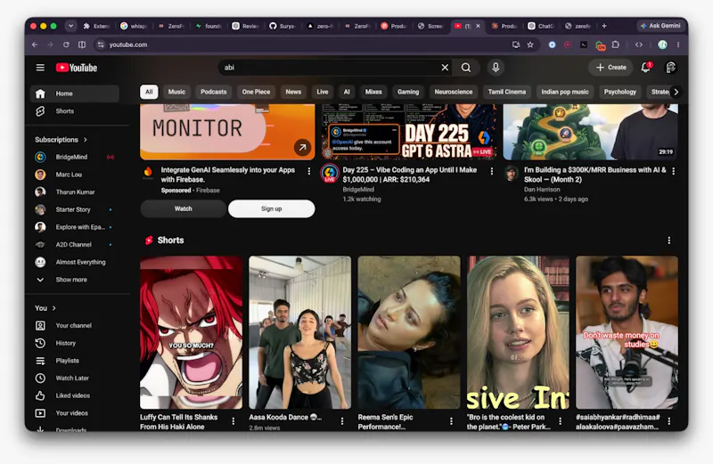 ZeroFeed screenshot 1