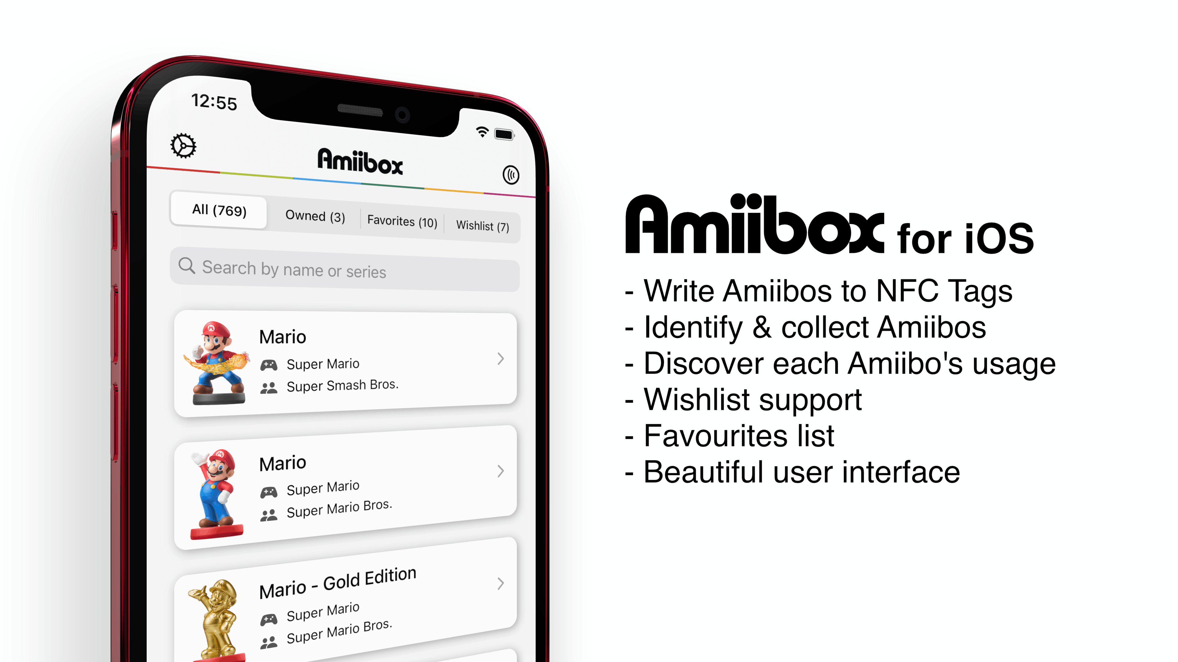 Amiibox for iOS - Write Amiibo to NFC tags with your iPhone