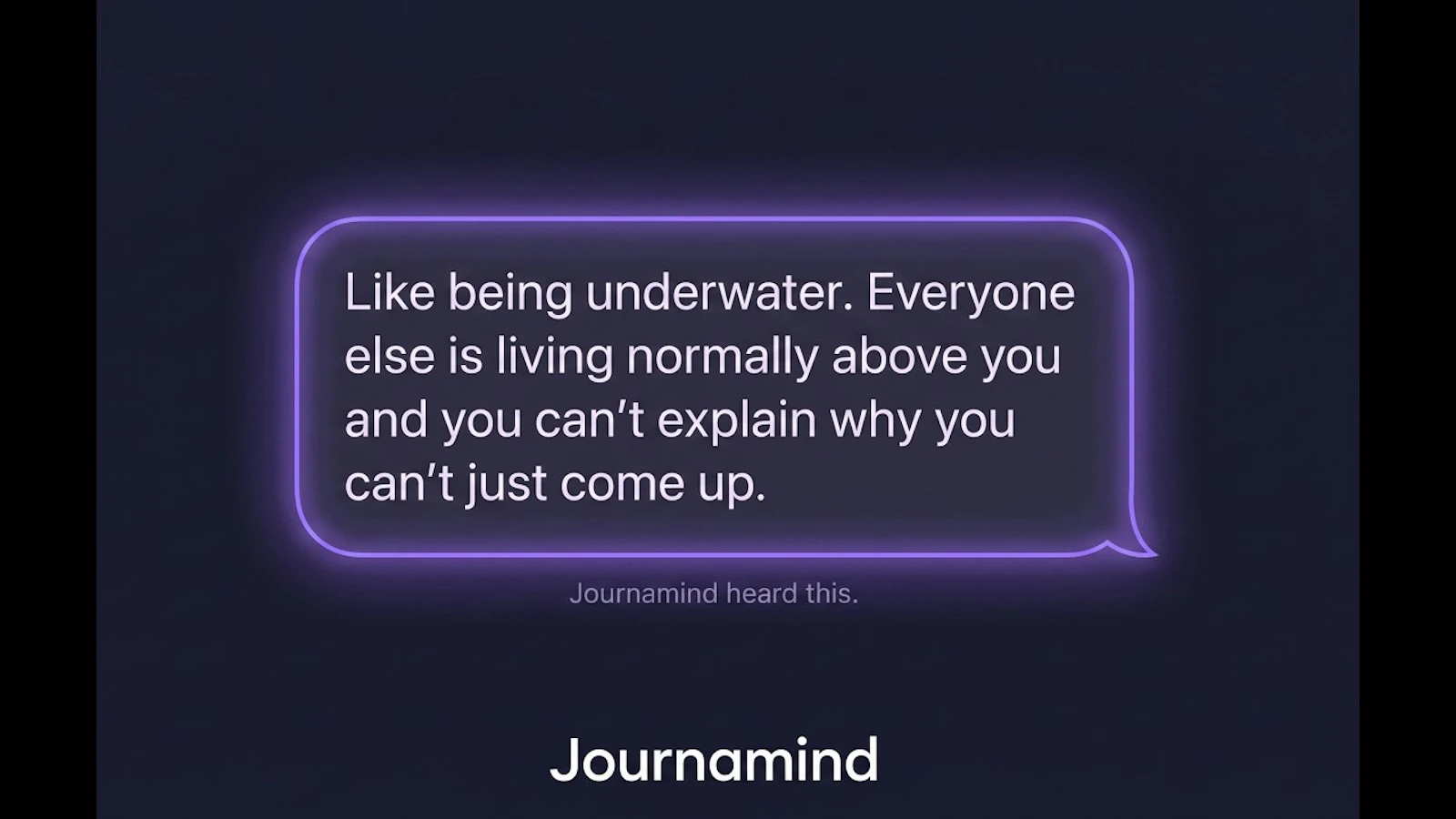 JournaMind screenshot 1 (video preview)