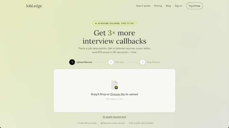 JobLedge screenshot 2