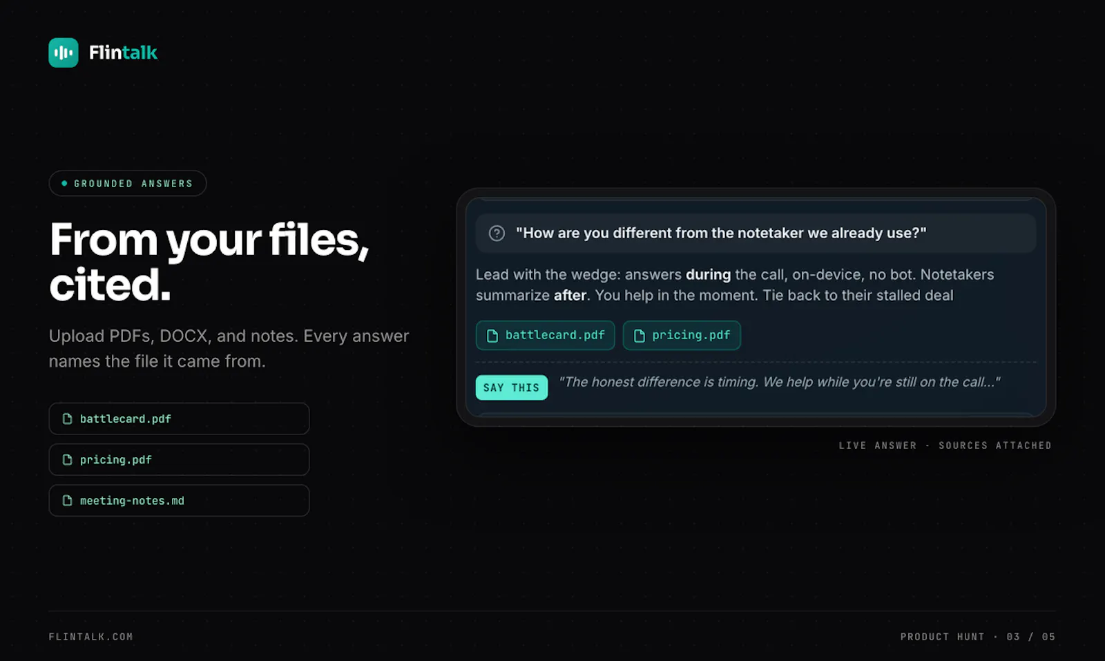 Flintalk screenshot 3