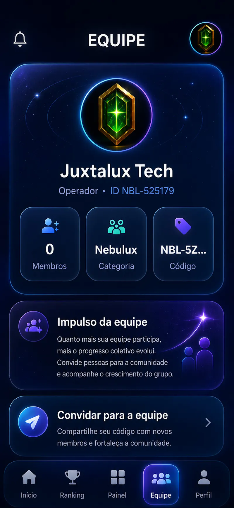 Nebulux screenshot 2