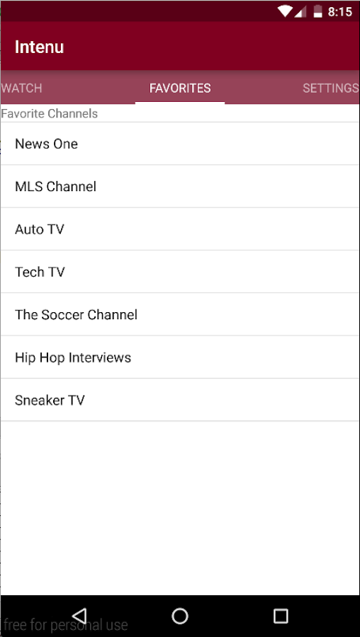 Intenu on Android gallery image