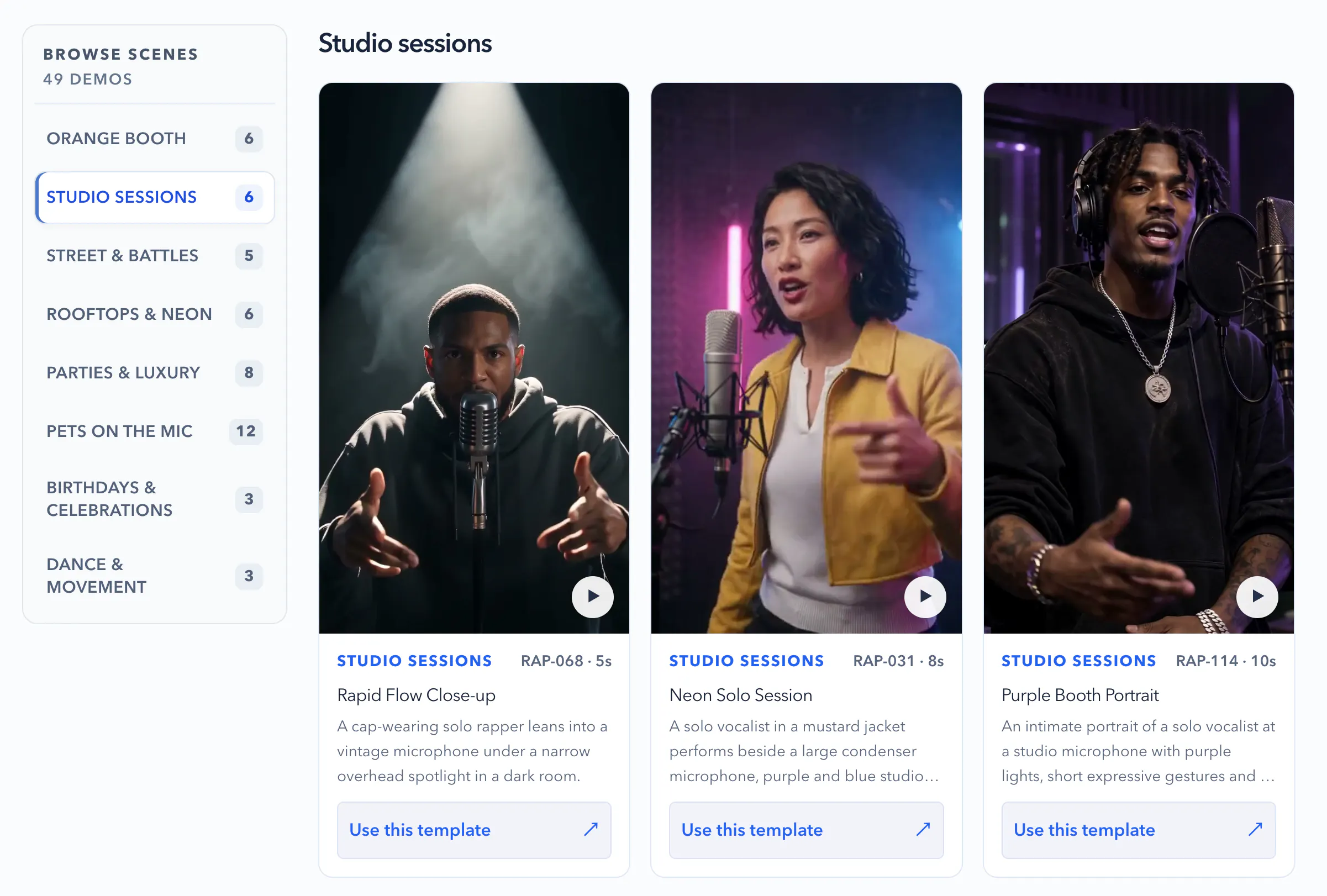 AI Rap Video Generator gallery image