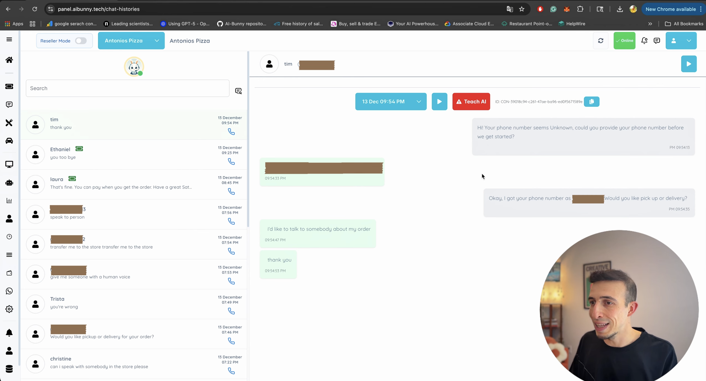 AI Bunny - Screenshot 2 showing product features and functionality