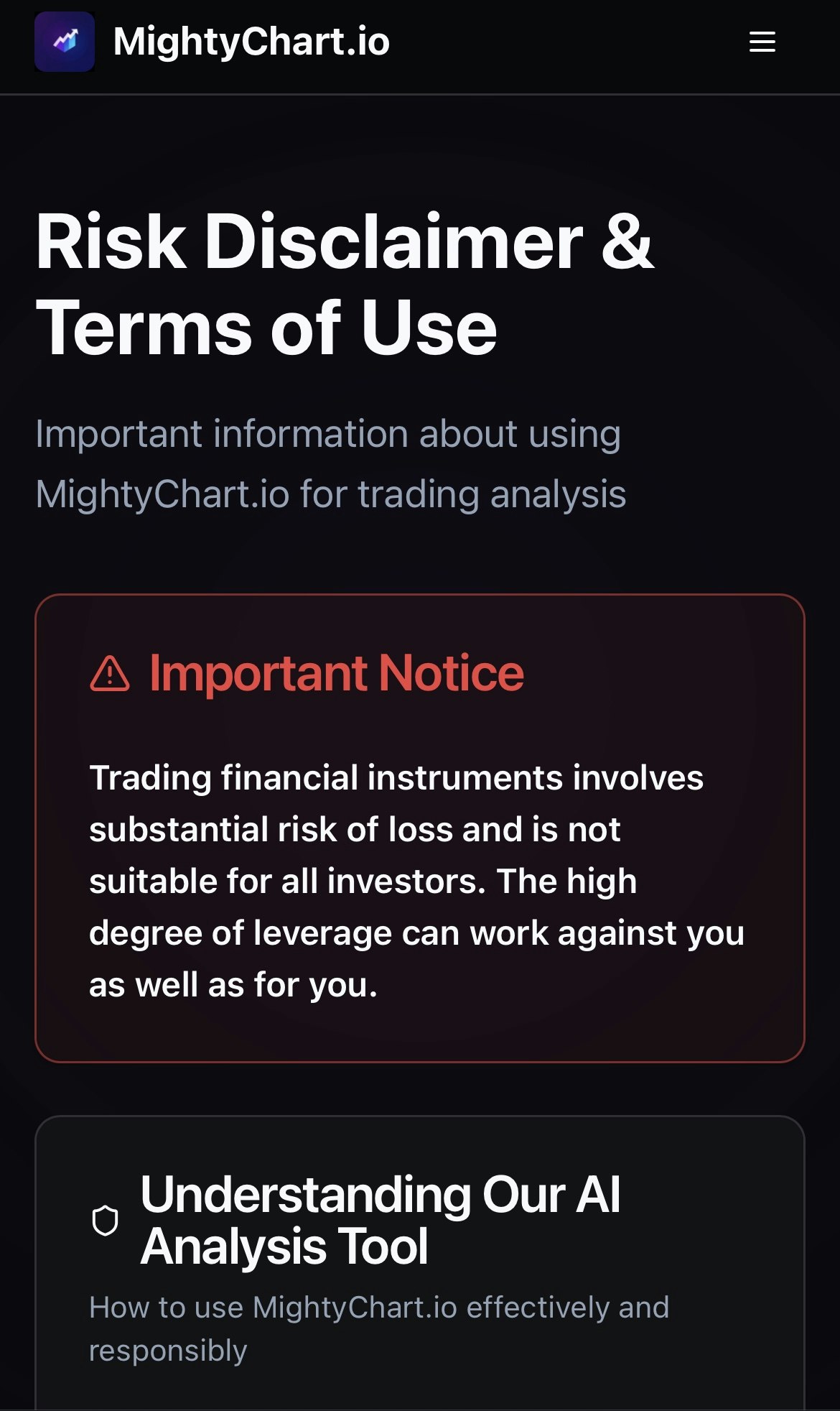 MightyChart.io - Screenshot 4 preview