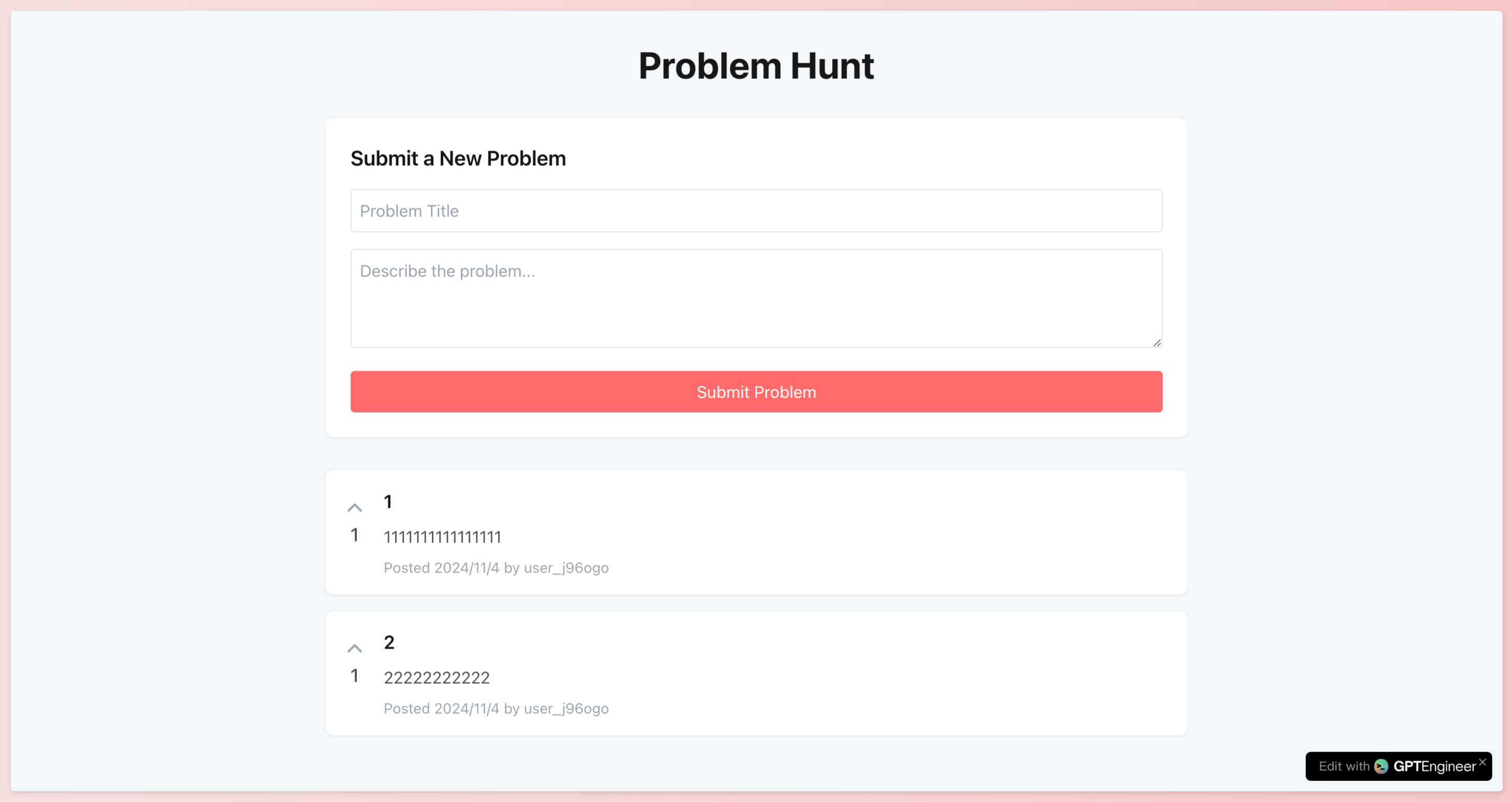 Problem hunt media 1