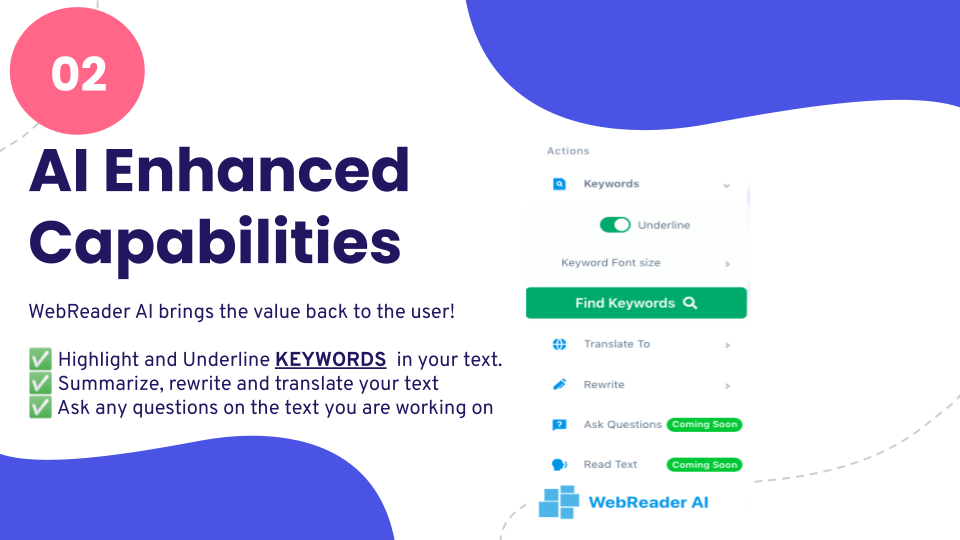 WebReader AI gallery image