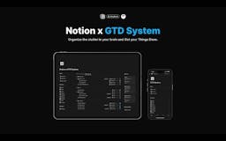 Notion x GTD System media 1