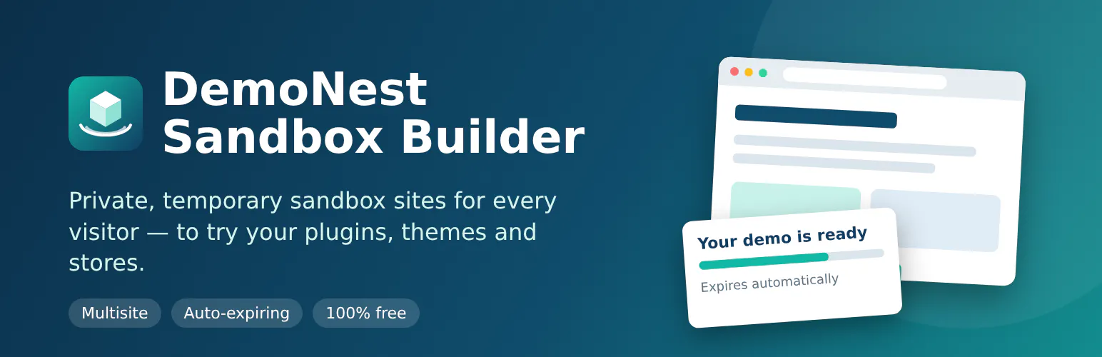 DemoNest Sandbox Builder gallery image