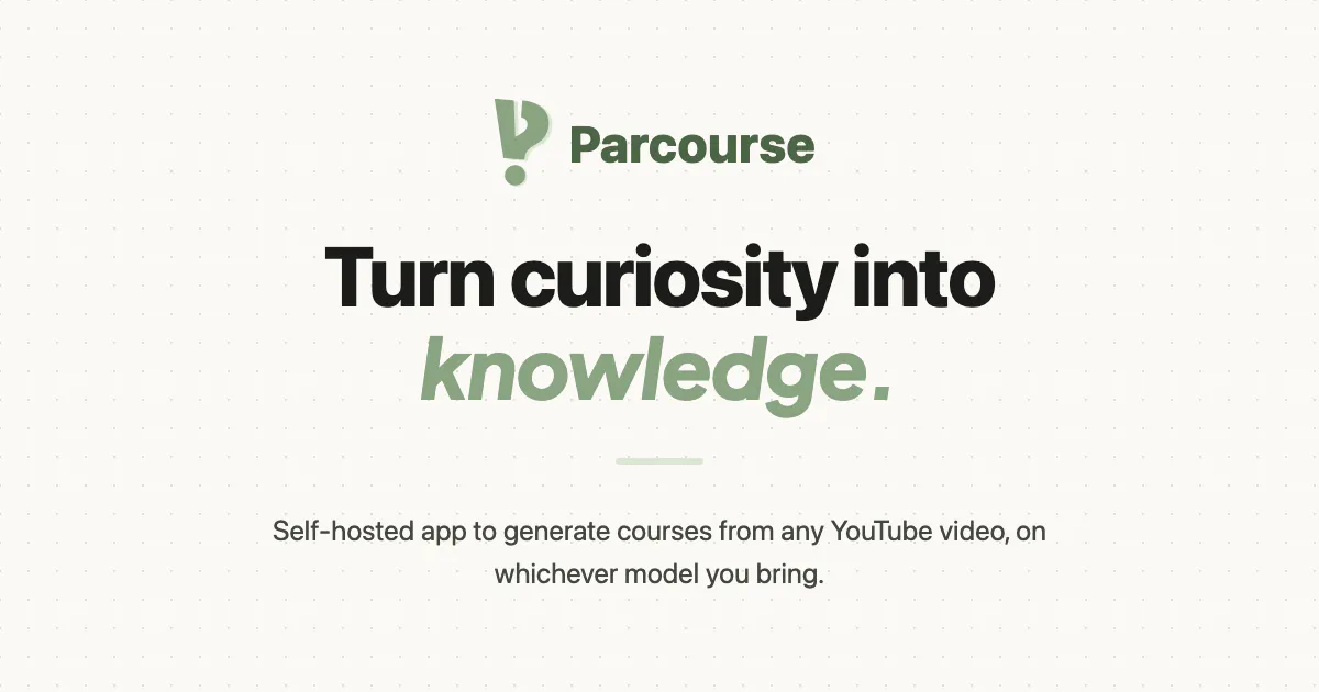 Parcourse gallery image