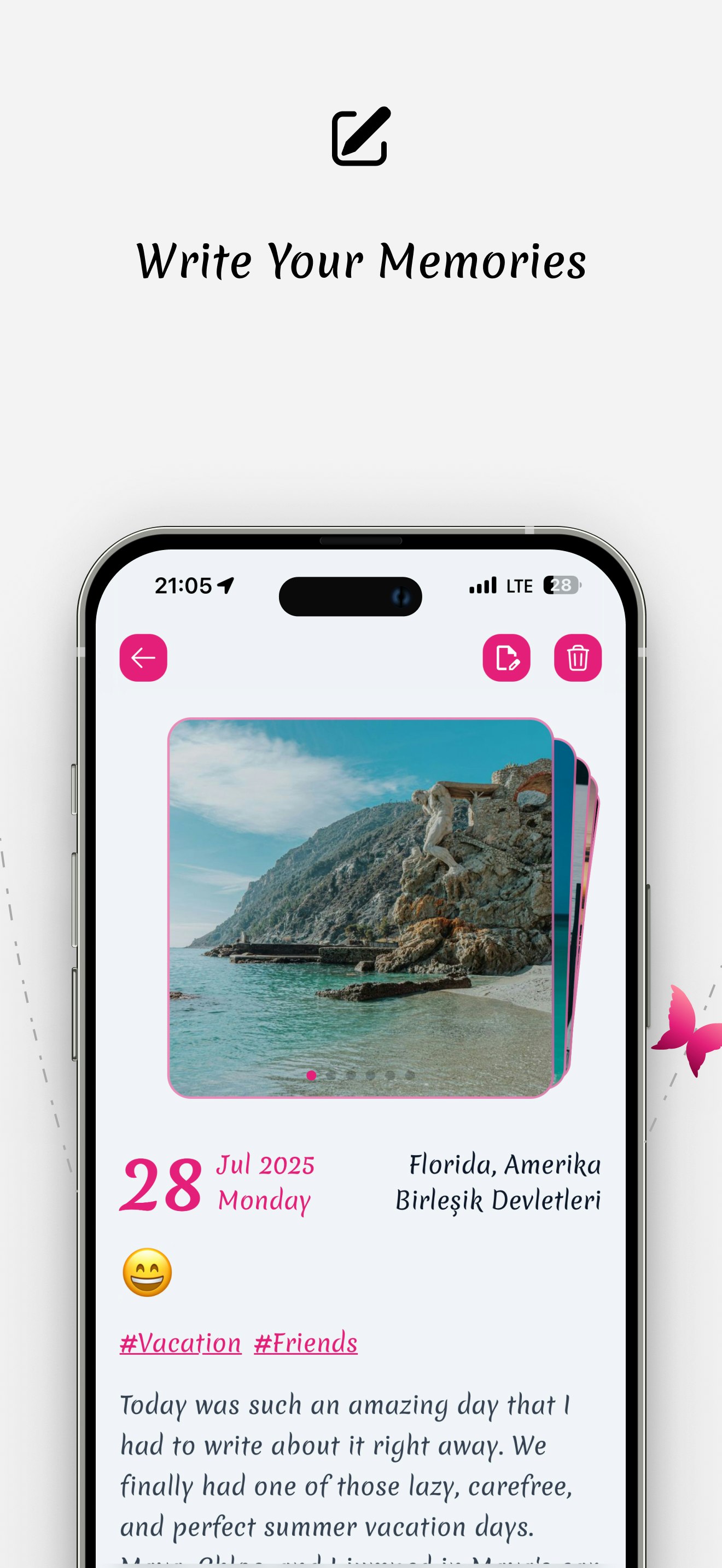Serica - Screenshot 2 showing product features and functionality