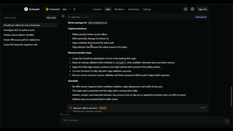 OrchestrAI screenshot 1 (video preview)