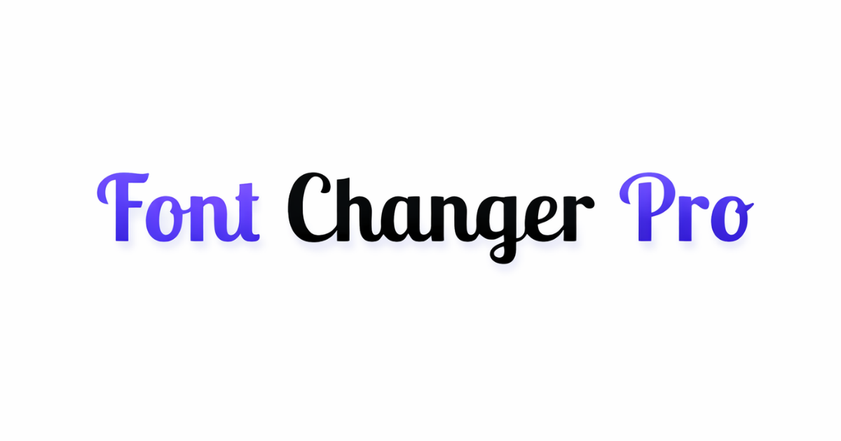 Font Changer Pro gallery image