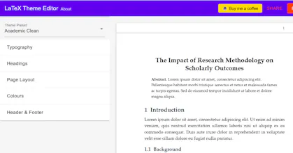 LaTeX Theme Editor gallery image