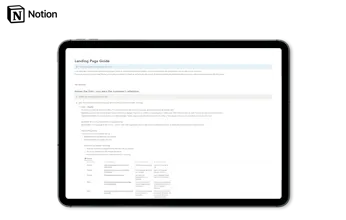 Landing Page Guide gallery image