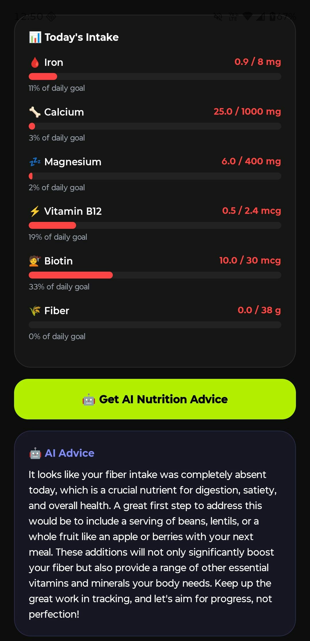 Beift: AI Fitness & Nutrition gallery image